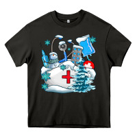 Asphalt Winter Nurse life Heavy Core Tee - AdoDesignShop