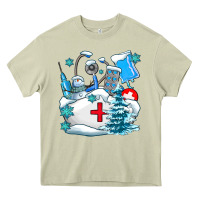 Mossy Winter Nurse life Heavy Core Tee - AdoDesignShop