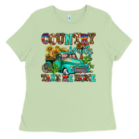Matcha country roads take me home Ladies Tee - AdoDesignShop