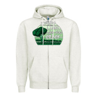 Oatmeal Heather maybe i don't like you either Zipper Hoodie - Bettercallsaul