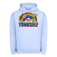 Pigment Grape Ice Be Yourself Pride Lgbtq Urban Hoodie - BundleAndBundleShop