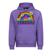Tulip Be Yourself Pride Lgbtq Urban Hoodie - BundleAndBundleShop