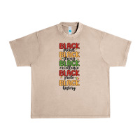 French Oak black history Urban Heavy Tee - MaliasSmallBusiness
