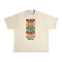 Sandshell black history Urban Heavy Tee - MaliasSmallBusiness