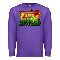 Purple one month cant hold our history Premium Sweatshirt - CowGirlArtShop