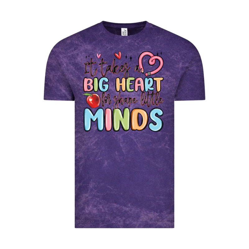 It Takes A Big Heart For Shape Little Minds Vintage Tee by MaliasSmallBusiness | Teevron
