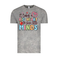 Cloud Rock it takes a big heart for shape little minds Vintage Tee - MaliasSmallBusiness