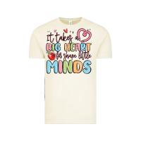 Vintage Arctic it takes a big heart for shape little minds Vintage Tee - MaliasSmallBusiness