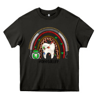 Asphalt Christmas dental life rainbow Heavy Core Tee - JahusDesignShop