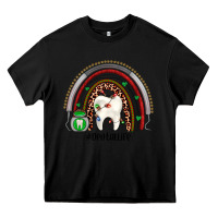 Black Christmas dental life rainbow Heavy Core Tee - JahusDesignShop
