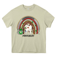 Mossy Christmas dental life rainbow Heavy Core Tee - JahusDesignShop