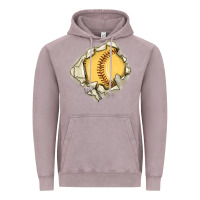 Vintage Zinc softball Vintage Hoodie - MaliasSmallBusiness