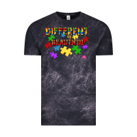 Cloud Black different is beautiful Vintage Tee - JahusDesignShop