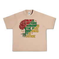 Burro black history honoring the past inspiring the futu Urban Heavy Tee - MaliasSmallBusiness