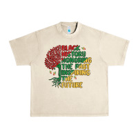 Sandshell black history honoring the past inspiring the futu Urban Heavy Tee - MaliasSmallBusiness