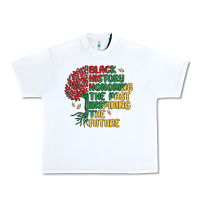 White black history honoring the past inspiring the futu Urban Heavy Tee - MaliasSmallBusiness