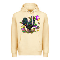 Pina Colada mardi gras chicken Premium Hoodie - CowGirlArtShop