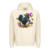 Tofu mardi gras chicken Premium Hoodie - CowGirlArtShop
