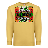 Antique Gold no sugar no cream black tumbler Premium Sweatshirt - CowGirlArtShop