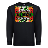 Black no sugar no cream black tumbler Premium Sweatshirt - CowGirlArtShop