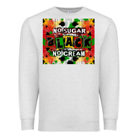Oatmeal Heather no sugar no cream black tumbler Premium Sweatshirt - CowGirlArtShop