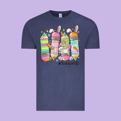 Teaching My Favorite Peeps Vintage Tee Designed By Maliassmallbusiness