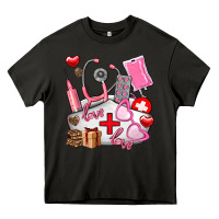 Asphalt nurse  valentines day love Heavy Core Tee - AdoDesignShop