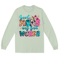 Matcha good moms say bad words Long Sleeve Tee - MaliasSmallBusiness