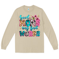 Mushroom good moms say bad words Long Sleeve Tee - MaliasSmallBusiness