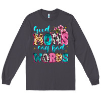 Smoke good moms say bad words Long Sleeve Tee - MaliasSmallBusiness