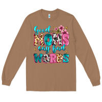Toasted Coconut good moms say bad words Long Sleeve Tee - MaliasSmallBusiness