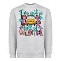 Ive Got A Bus Full Of Valentine Heavyweight Sweatshirt | Teevron