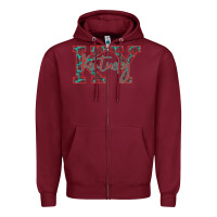 Burgundy Kentucky Girl Zipper Hoodie - Bettercallsaul