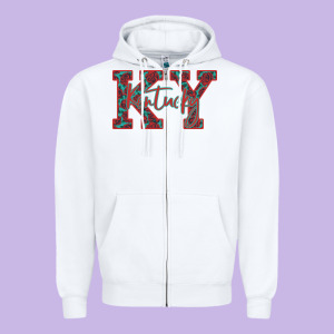 Kentucky Girl Zipper Hoodie Designed By Bettercallsaul