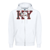 White Kentucky Girl Zipper Hoodie - Bettercallsaul