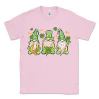 Bubblegum Pink st. patrick's day gnomes Classic Tee - MaliasSmallBusiness