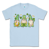 Dusty Blue st. patrick's day gnomes Classic Tee - MaliasSmallBusiness
