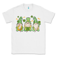 White st. patrick's day gnomes Classic Tee - MaliasSmallBusiness