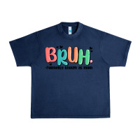 Navy bruh formerly known as mom Urban Heavy Tee - MaliasSmallBusiness