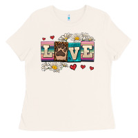 Bone love dog Ladies Tee - AdoDesignShop