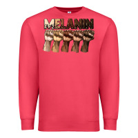 Cardinal melanin juneteenth Premium Sweatshirt - CowGirlArtShop