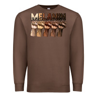 Chestnut melanin juneteenth Premium Sweatshirt - CowGirlArtShop