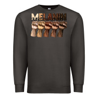 Smoke melanin juneteenth Premium Sweatshirt - CowGirlArtShop