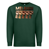 Sports Green melanin juneteenth Premium Sweatshirt - CowGirlArtShop