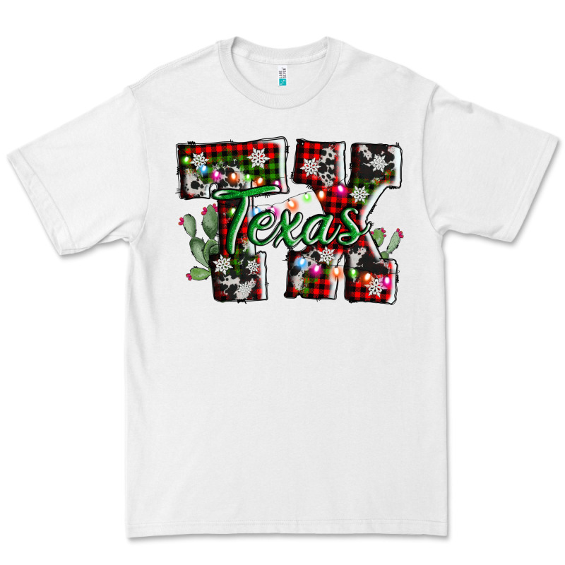 Texas Tx Christmas Premium Tee by AdoDesignShop | Teevron