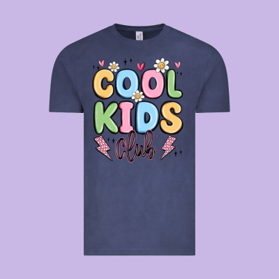 Cool Kids Club Vintage Tee Designed By Maliassmallbusiness