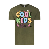 Vintage Olive cool kids club Vintage Tee - MaliasSmallBusiness