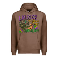 Chestnut laissez les bons temps rouler Premium Hoodie - CowGirlArtShop