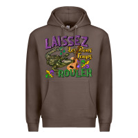 Coffee laissez les bons temps rouler Premium Hoodie - CowGirlArtShop
