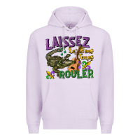 Lilac laissez les bons temps rouler Premium Hoodie - CowGirlArtShop
